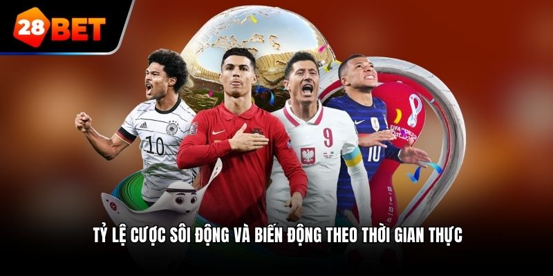 Tỷ lệ cược sôi động và biến động theo thời gian thực