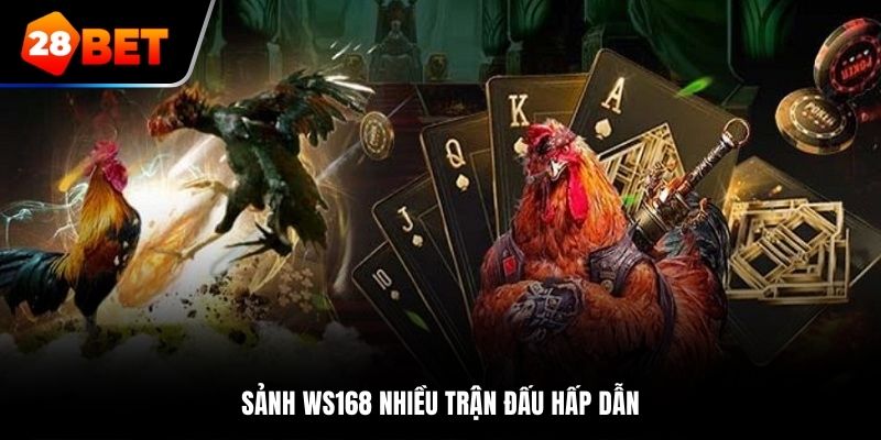 Sảnh WS168 nhiều trận đấu hấp dẫn